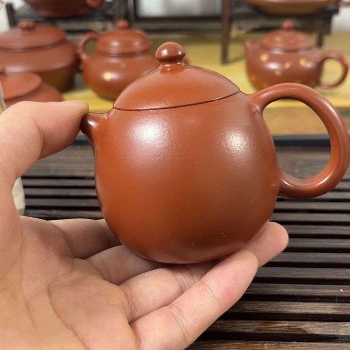 紫砂茶壶原矿紫砂半手工制作