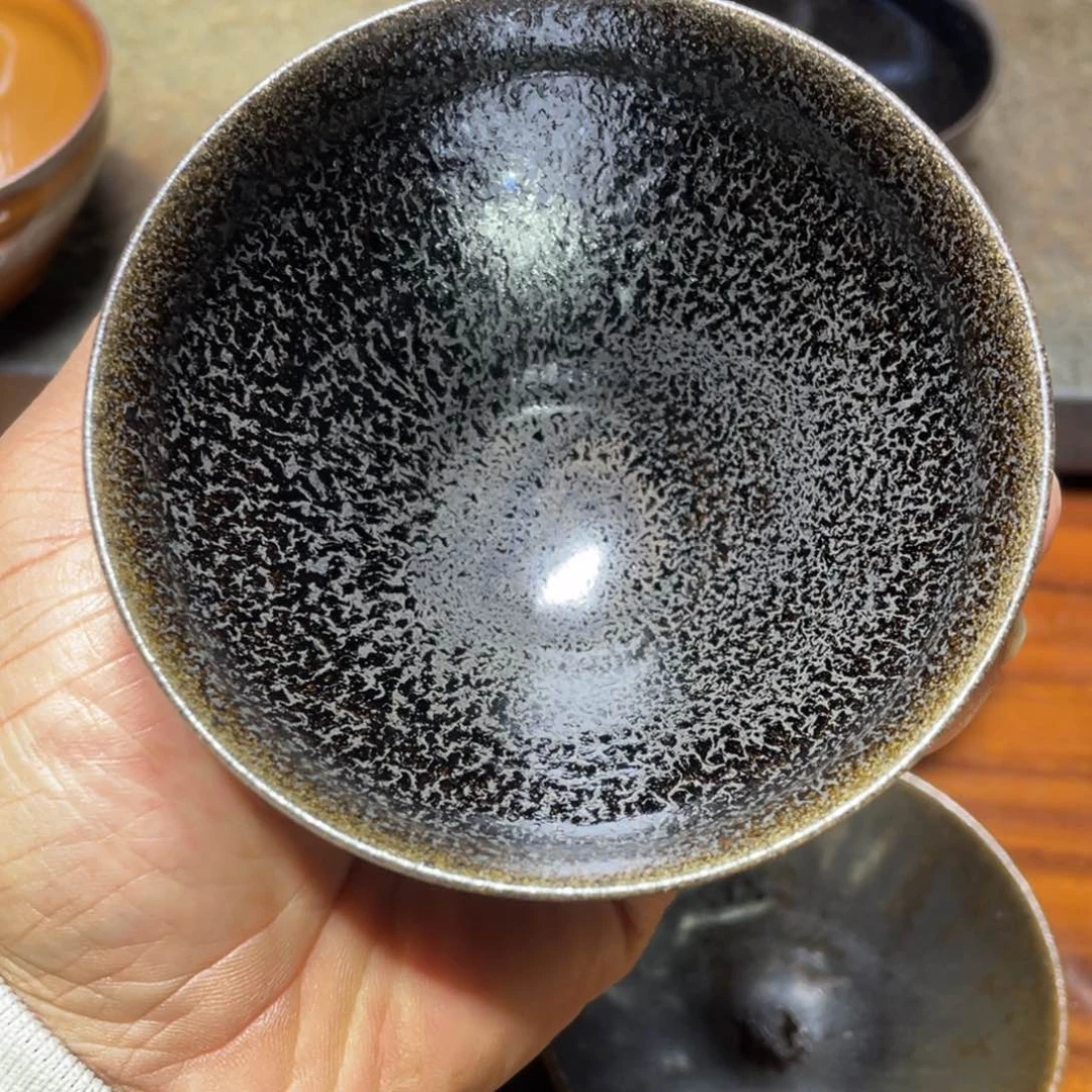 【闪购商品】茶盏柴烧建盏主人杯