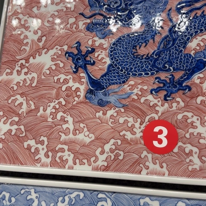 甲***方景德镇手工手绘陶瓷