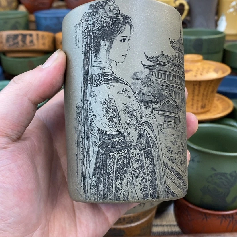 【闪购商品】紫砂杯子宜兴全手工紫砂杯