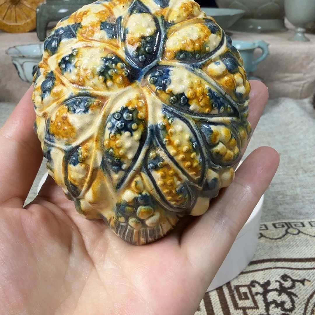 摆件唐三彩水盂包邮