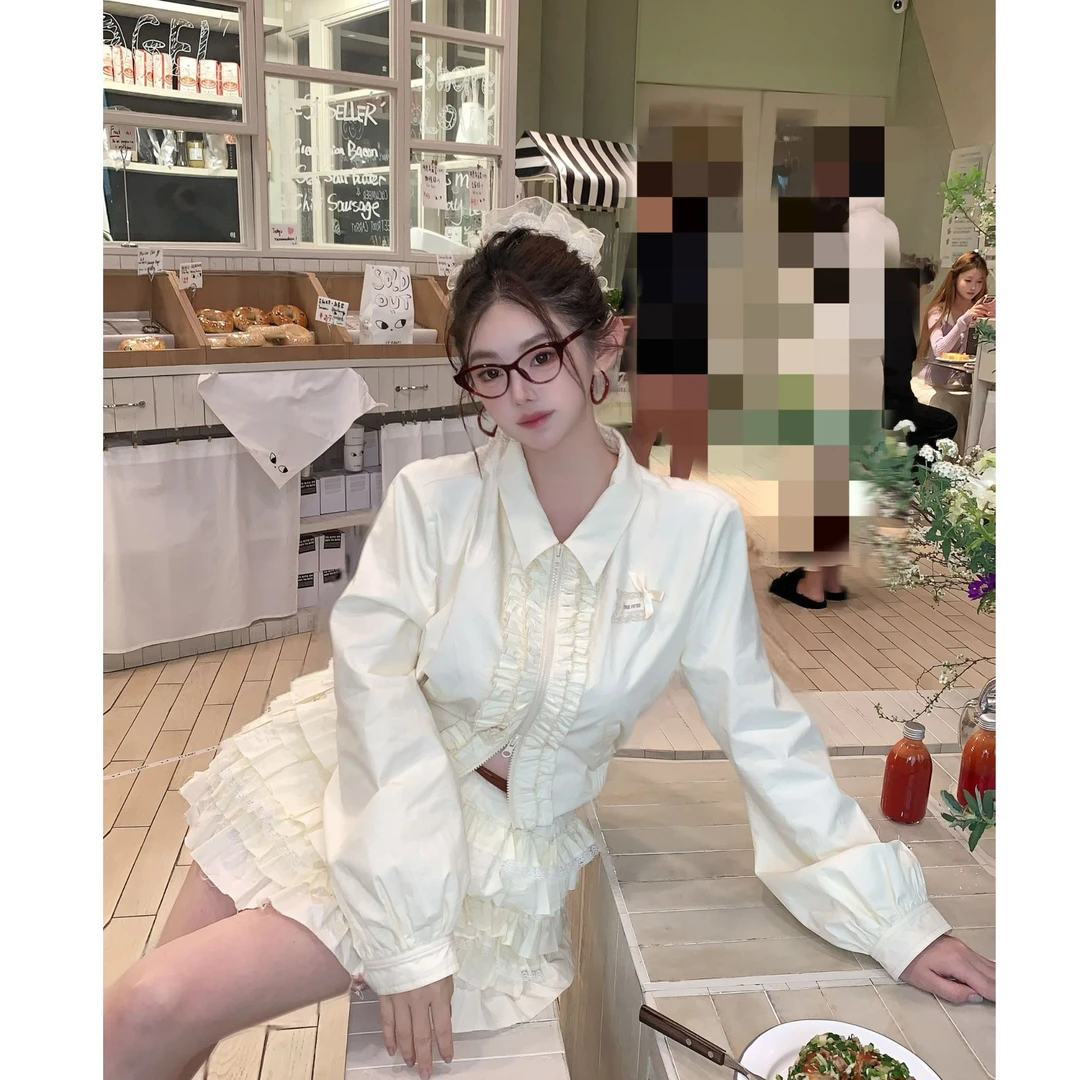 【胖小仙】<足尖舞蹈>潮流高级感十足显瘦百搭气质套装