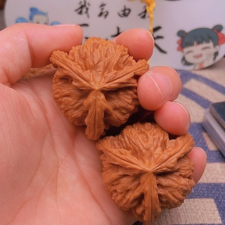 吊坠文玩核桃_****_三棱