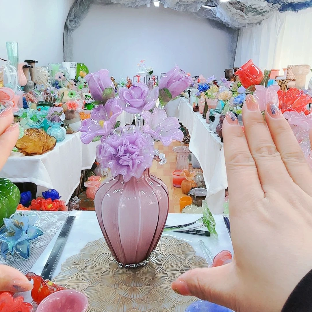 瑕疵不退不换琉璃艺术品