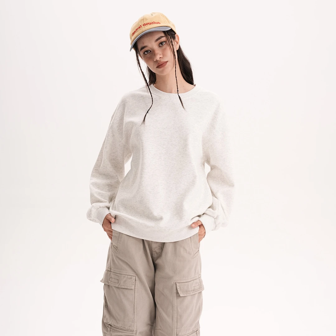 ZMOH重磅加绒百搭卫衣男女同款休闲冬季新款潮牌宽松学生情侣打底