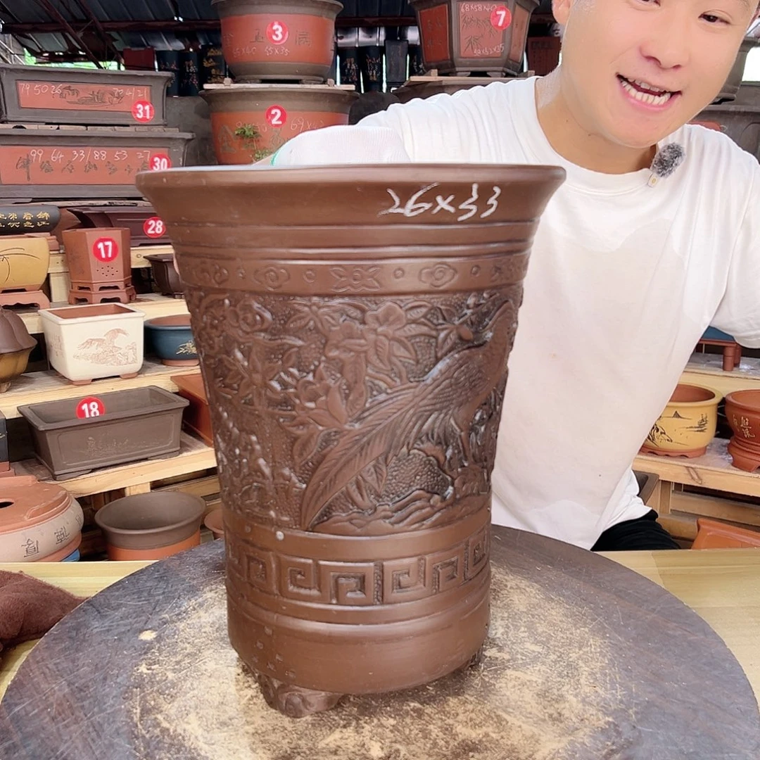 紫砂花盆工厂直发