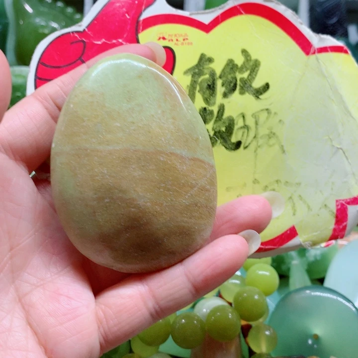 蛇纹石玉未镶嵌手把件