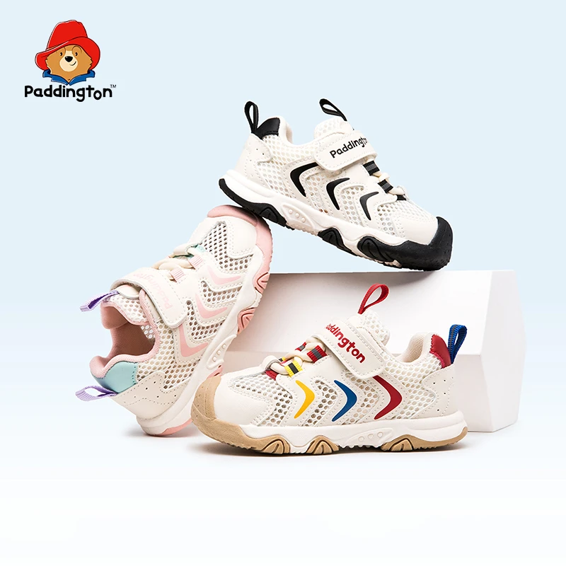 帕丁顿熊夏季儿童运动鞋宝宝鞋男宝休闲鞋儿童户外鞋子防滑软底鞋