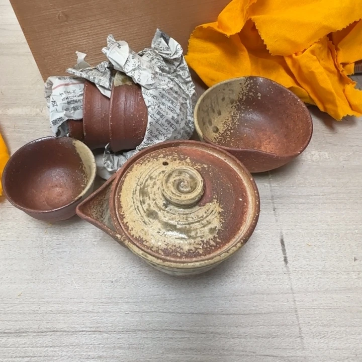 瓷片茶道具工艺品