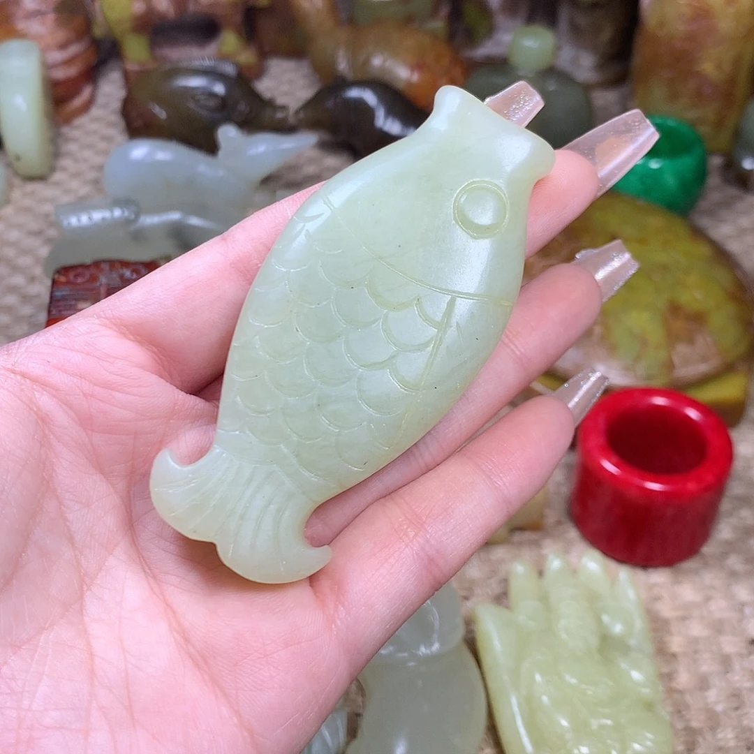 白玉菩提吊坠挂件