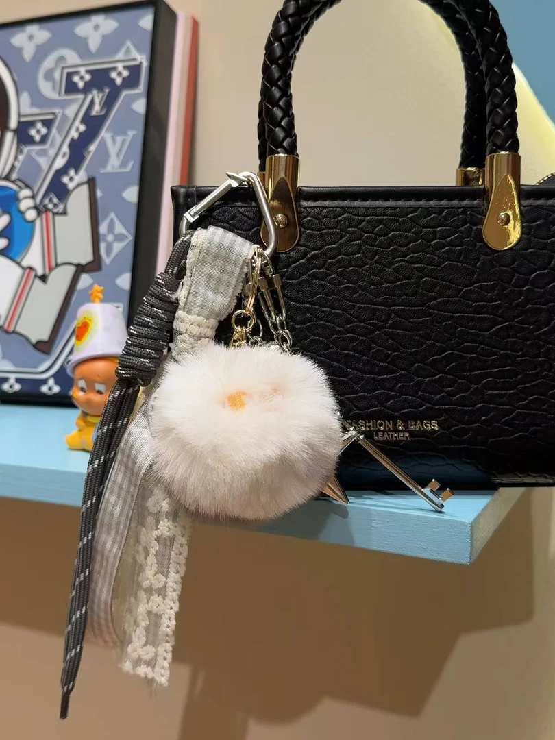 【毛绒小猫】潮玩手机壳挂件DIY饰品包挂饰创意个性可爱手机链