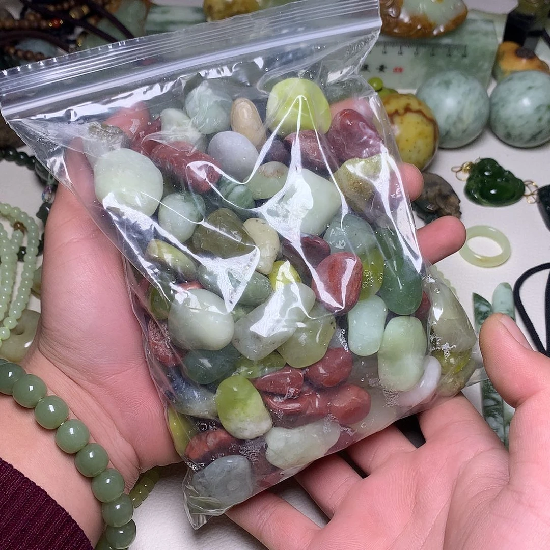 未镶嵌岫玉岫玉鱼缸石