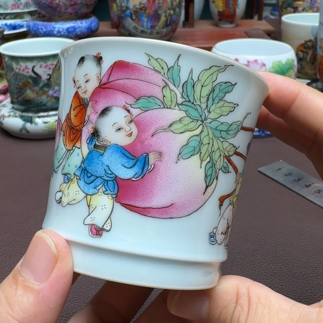 景德镇手工手绘展示