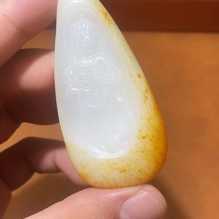和田玉未镶嵌颈饰HX