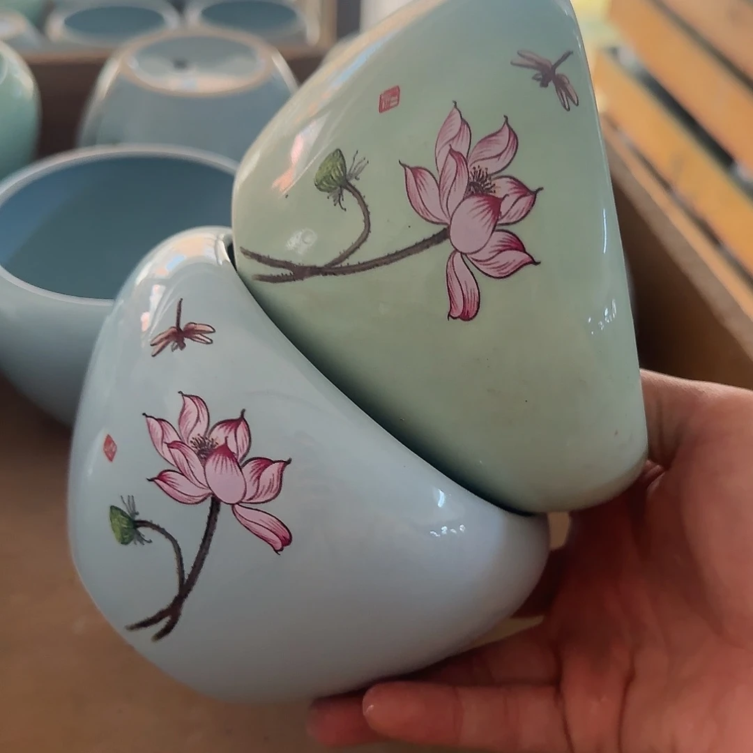 陶瓷2个··订单自动合并·口径误差0.5左右··