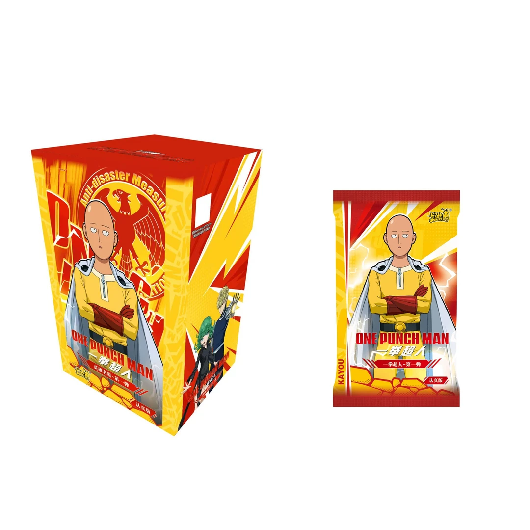 【叠叠/吃吃/大胃王】卡游一拳超人英雄名鉴认真版一弹卡牌