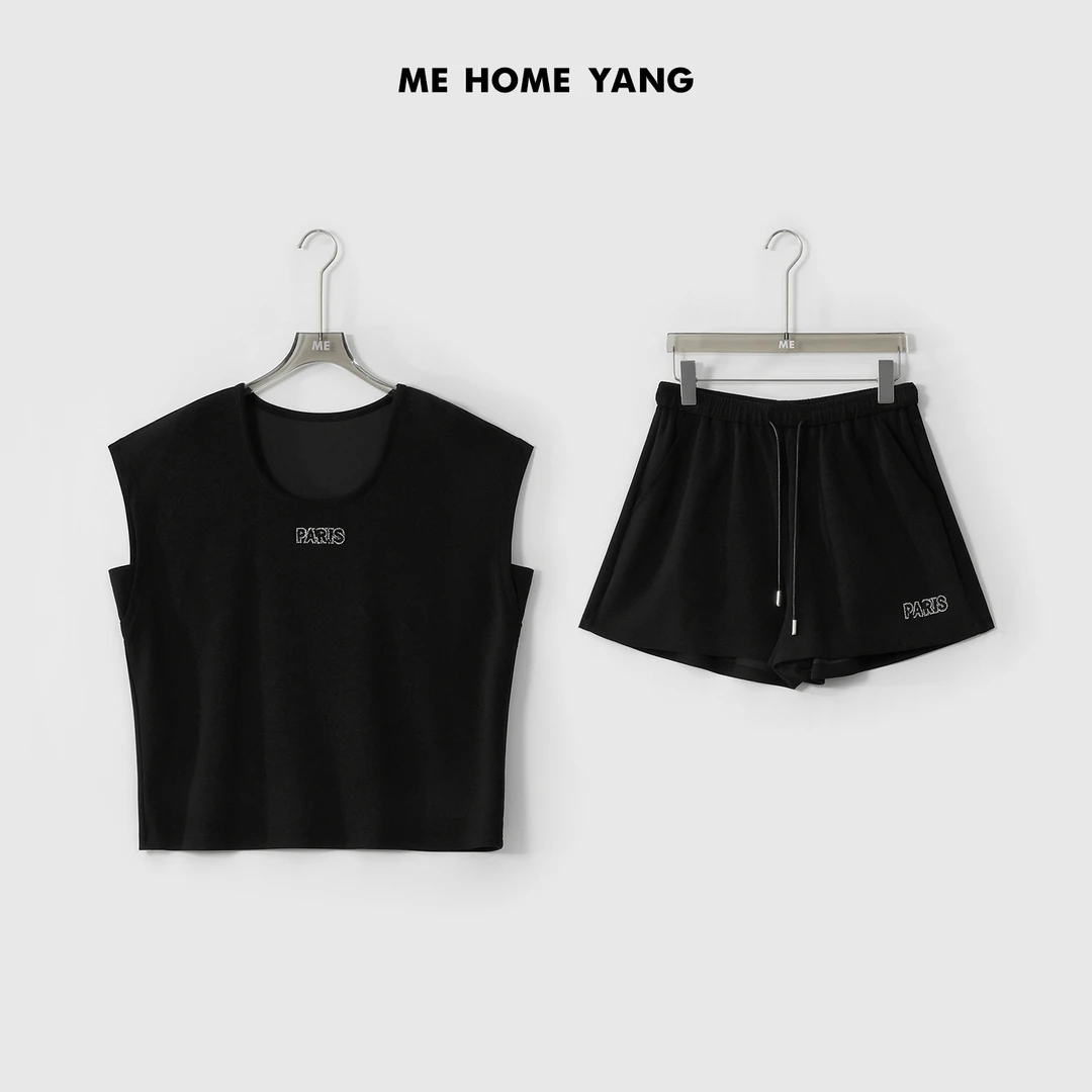 ME【PARIS套装】夏季新款女士显瘦气质时尚两件套MEQS3841