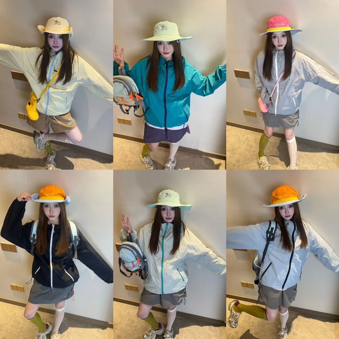 【小冰皮3.0防晒风壳】欧若风防紫外线防晒服休闲梭织时尚防晒衣