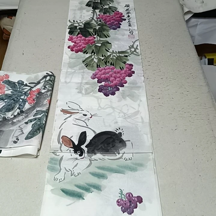 国画梨*国画花鸟花鸟国画