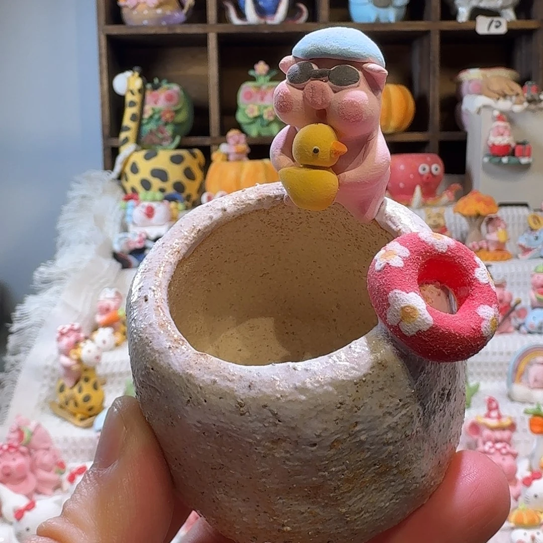 厂家直销手工花盆摆件