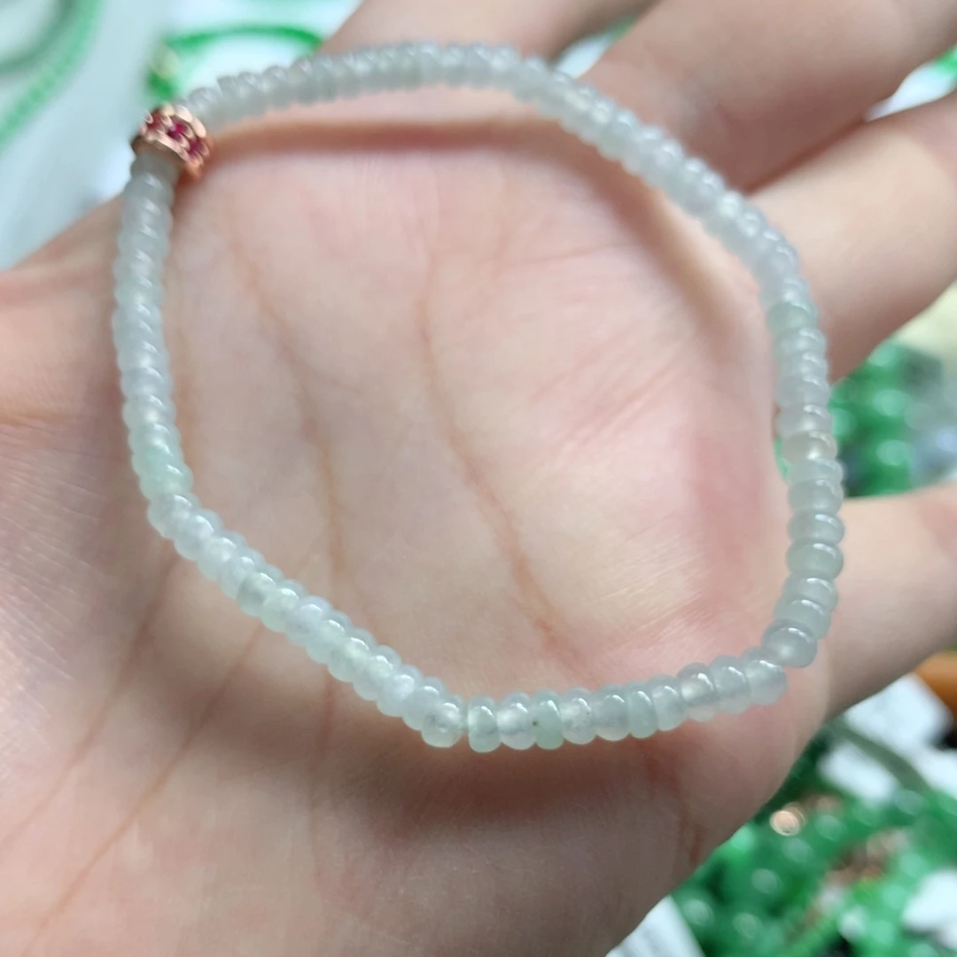 未镶嵌手链翡翠翡翠
