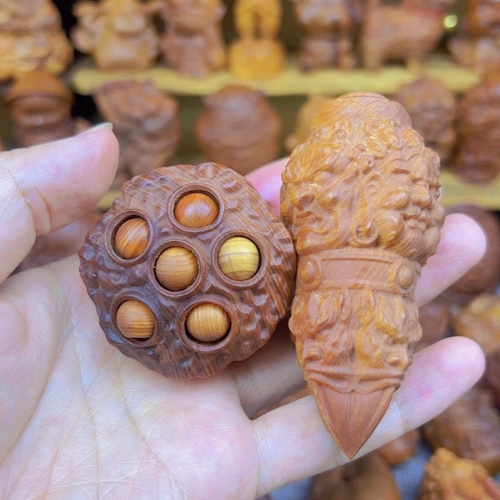 柏木（崖柏）崖柏陈化料金钢莲蓬