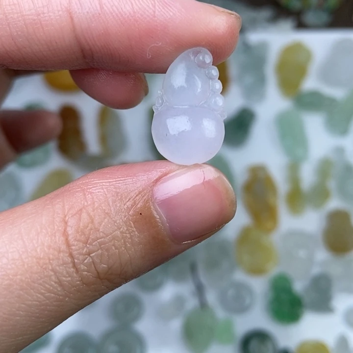 定制翡翠未镶嵌葫芦