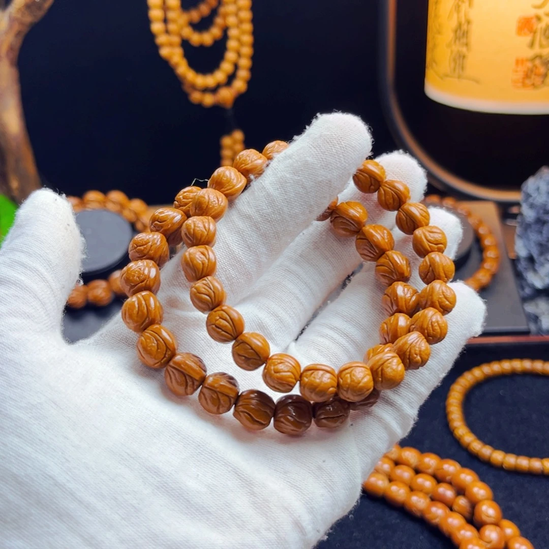 龍***吊坠桃核野生桃核