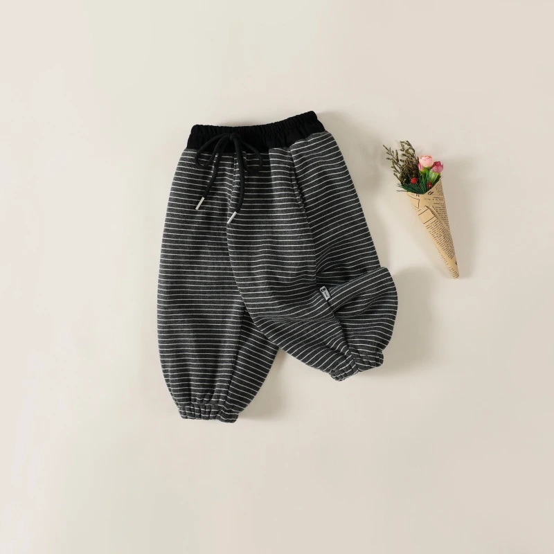 【现现】婴童装男童百搭休闲裤2025冬款儿童裤子MY89836