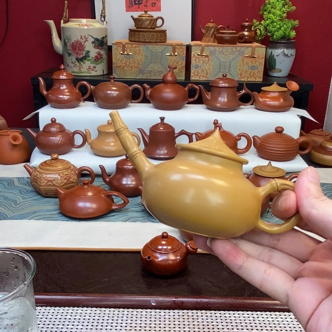 紫砂茶壶潮州手工艺