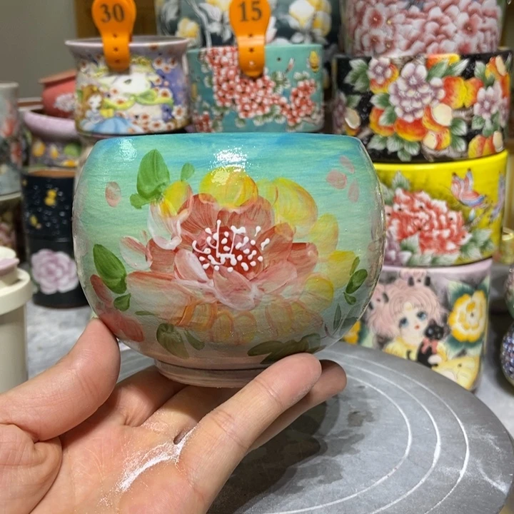 景德镇艺术手绘作品