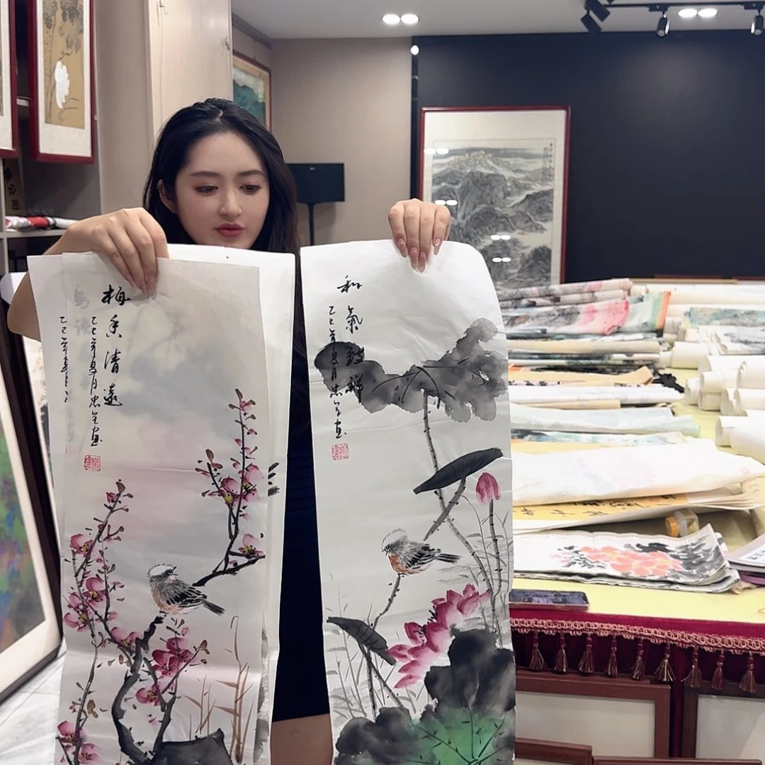 国画国画作品多次入选