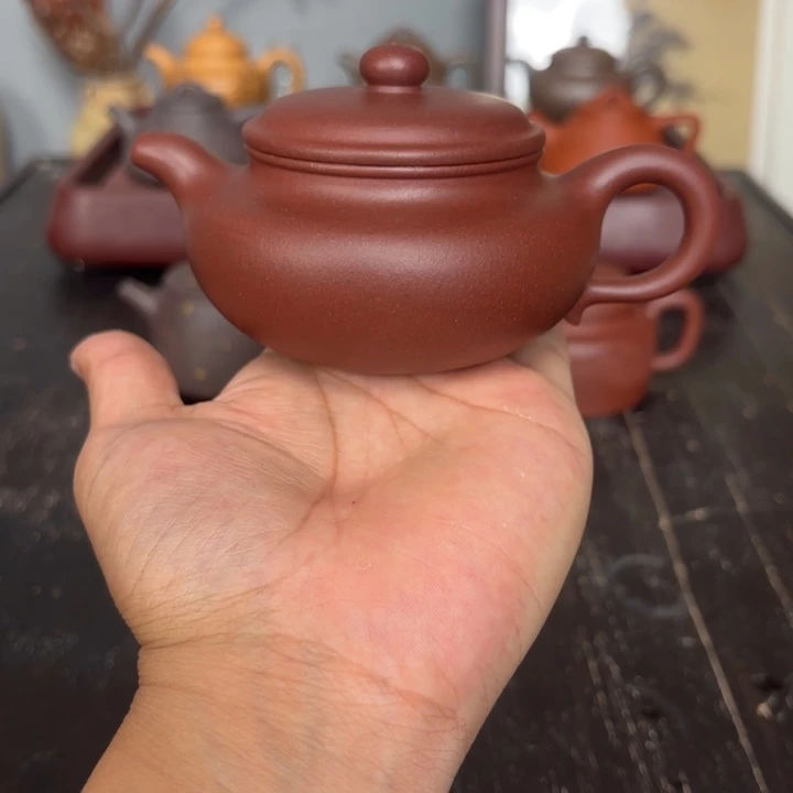 茶壶紫砂仿古190毫升中槽清