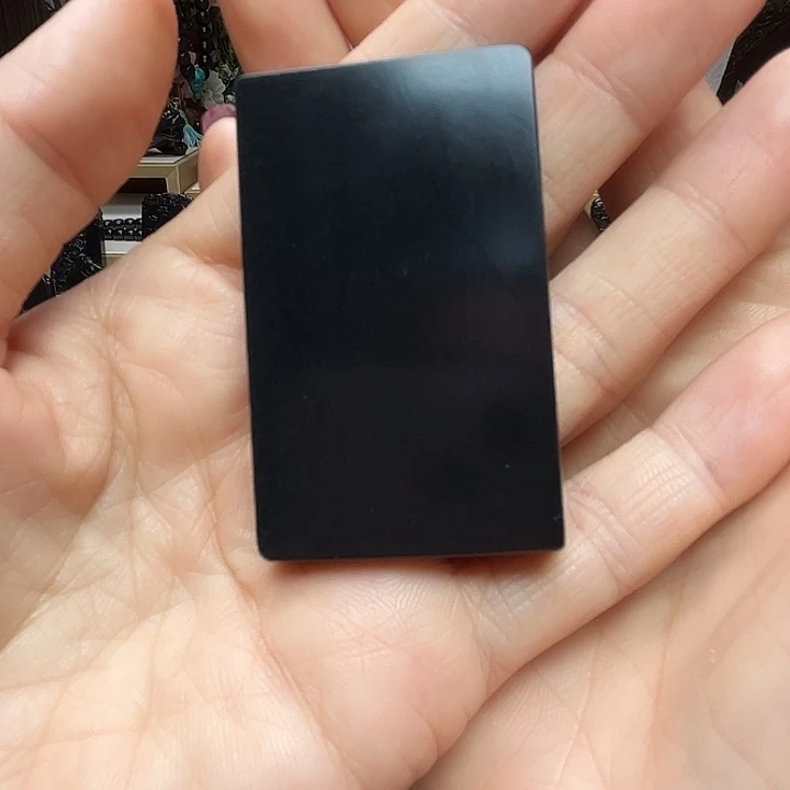 和田玉（墨玉）未镶嵌颈饰大351钢板