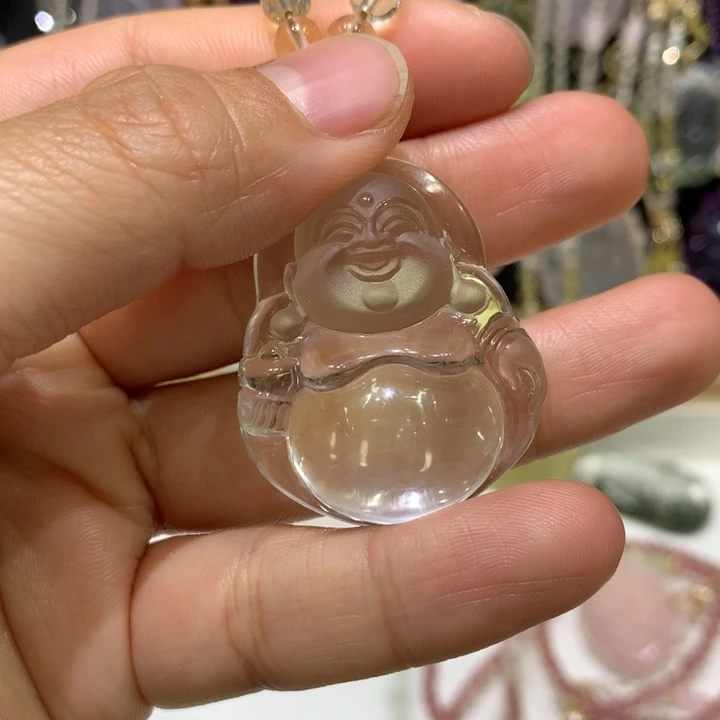 水晶颈饰未镶嵌天然