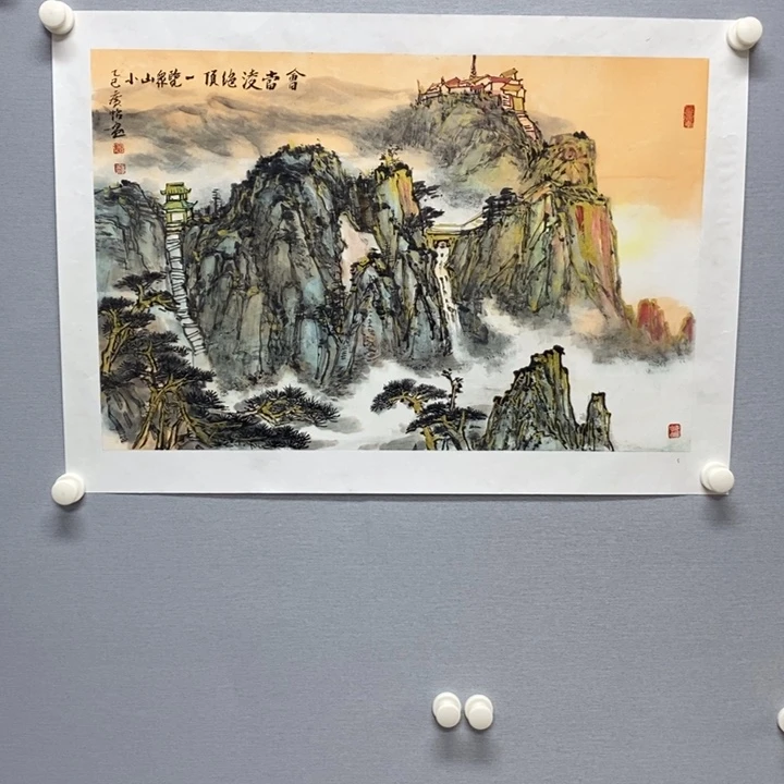 国画亲笔手绘原创