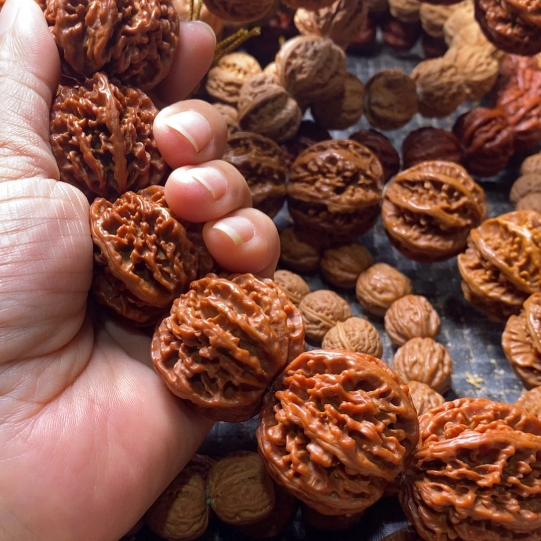 *****吊坠文玩核桃粗筋八棱