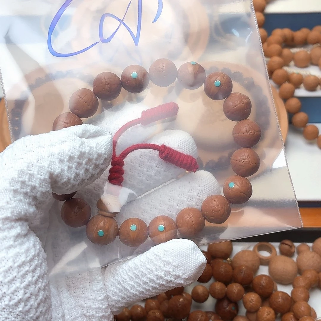 ****豪凤眼菩提手串镶嵌