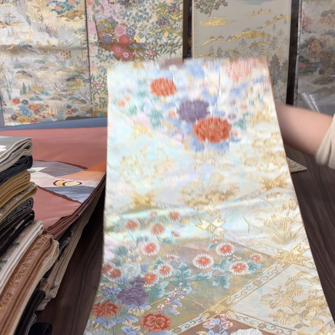 织绣唐锦西阵织带带