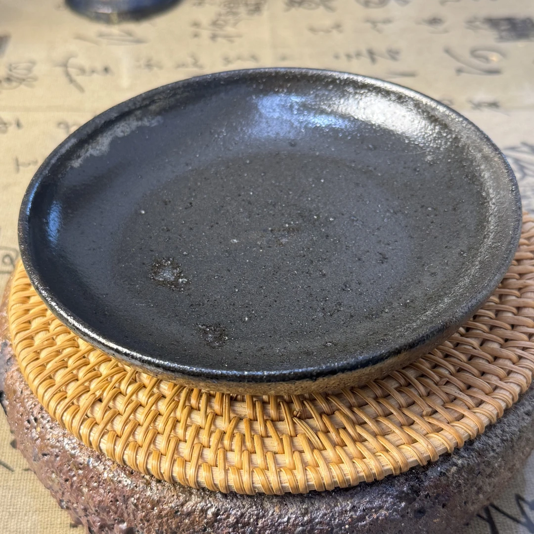 手工制作荥经黑砂精品中号壶承