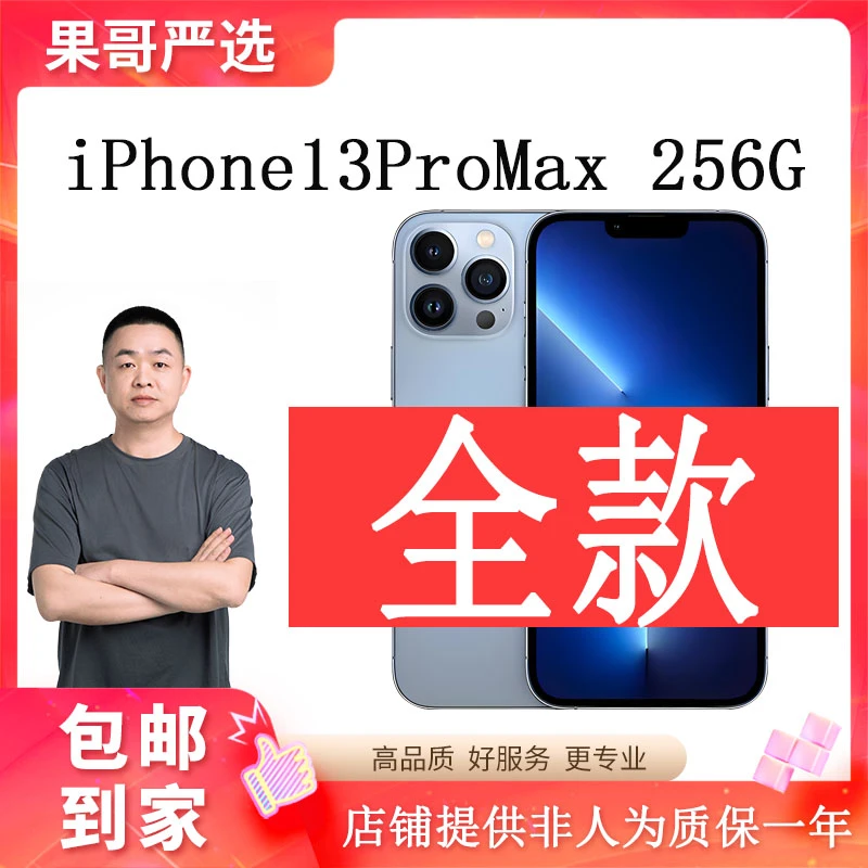 95新 Apple/苹果 iPhone 13 ProMax 256G国行正品二手机全网通5G