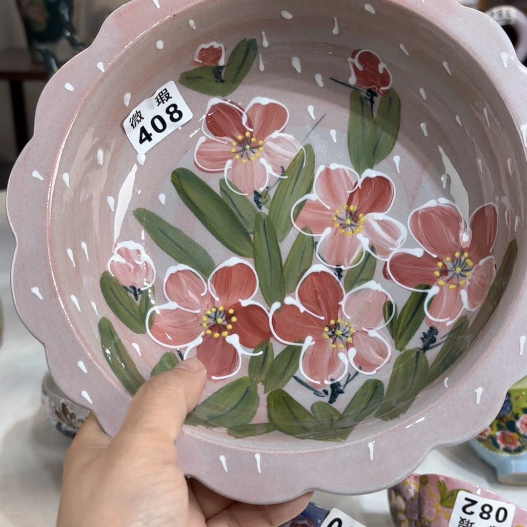 景德镇手绘高温釉下彩陶瓷茶具