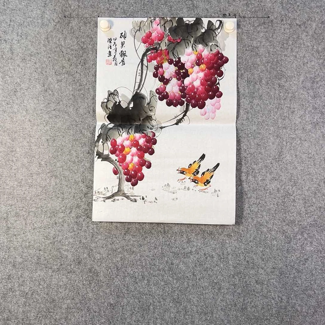 国画506 花鸟在此鸣叫的日子