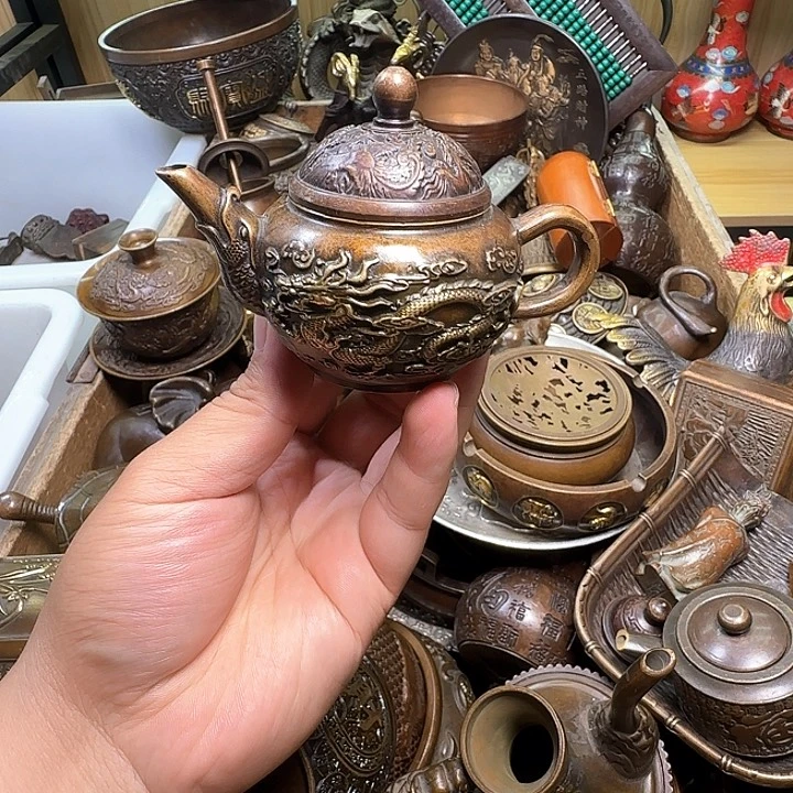 铜器办公室茶室摆件