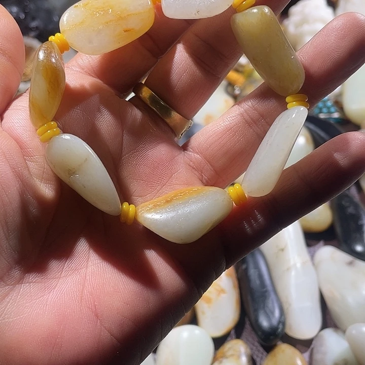 玛瑙/玉髓合金手链