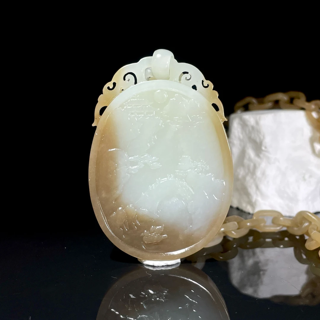 2711-糖玉山河无恙  和田玉