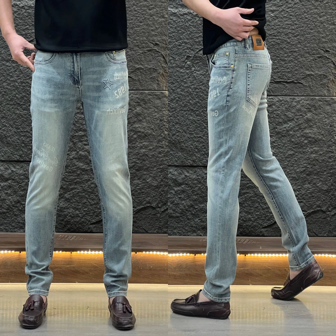 【经典】男士春款直筒牛仔裤水洗AR-5334春夏潮流