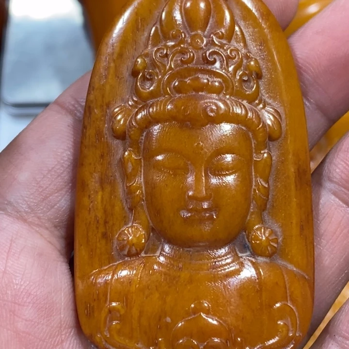 滴血莲花菩提吊坠