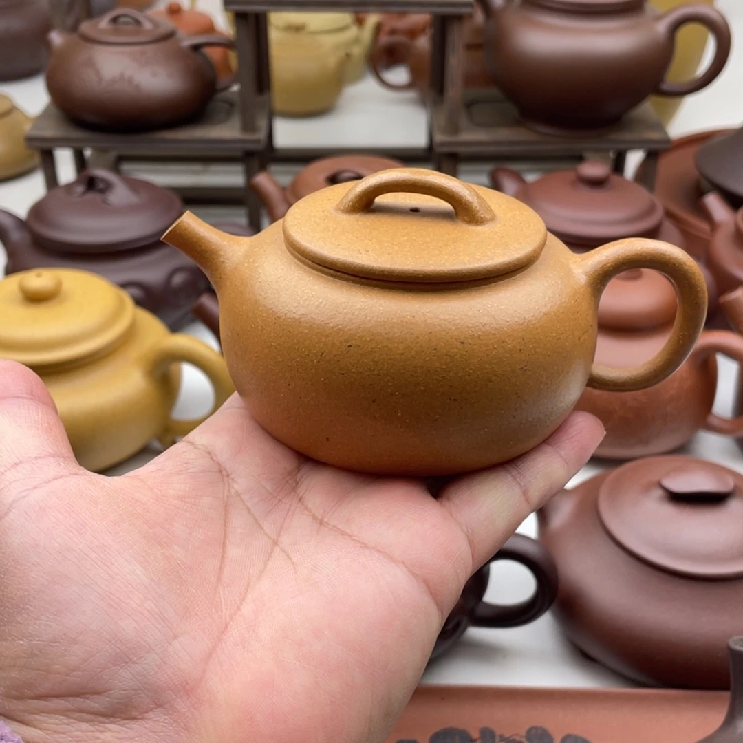 茶壶紫砂宜兴紫砂微瑕微瑕160cc
