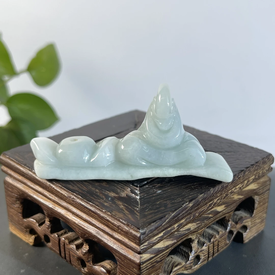 JTA21-03 天然缅甸A货翡翠 悟道